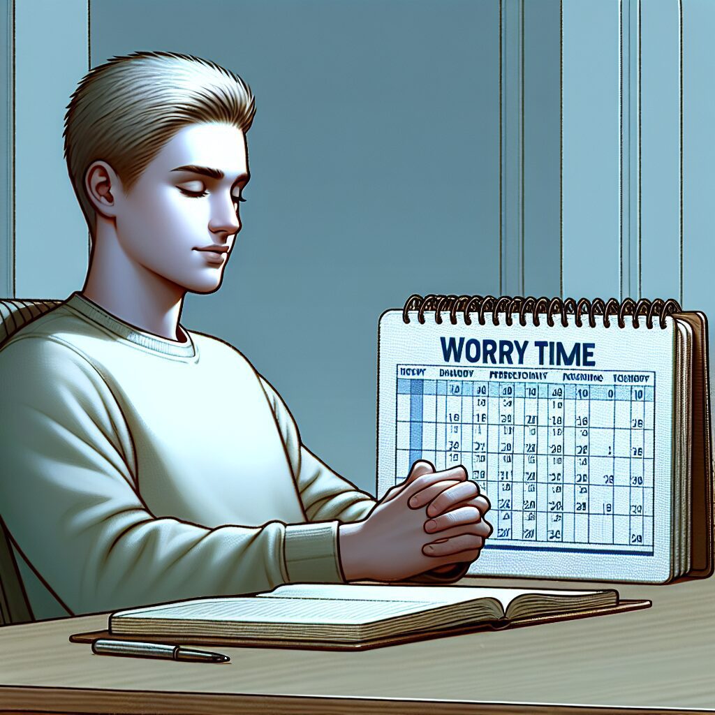 تکنیک زمان نگرانی (worry time): راهکاری برای مدیریت استرس مزایای زمان بندی زمان نگرانی