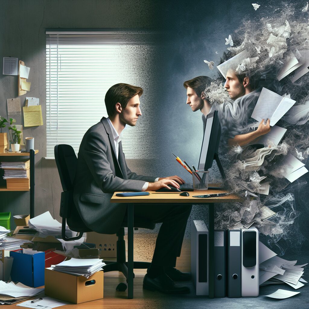 بخش بندی کردن (compartmentalization) برای مدیریت استرس نمونه ای از تکنیک بخش بخش کردن