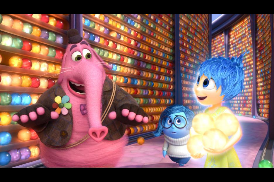 تحلیل روانشناختی فیلم درون و بیرون (Inside Out) Richard Kind, Amy Poehler, and Phyllis Smith in Inside Out (2015)