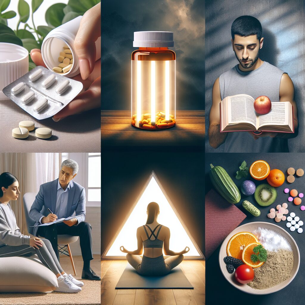 مقدمهای بر افسردگی فصلی: تعریف، اهمیت و شیوع تصویر نمایشدهنده درمانهای مختلف برای افسردگی فصلی شامل دارو، نور درمانی، رواندرمانی، و تغییر سبک زندگی