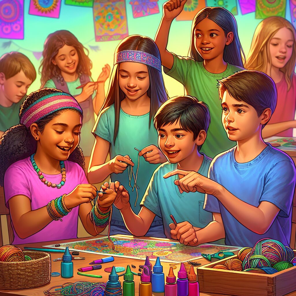 حمایت از خواهران و برادران کودکان مبتلا به اختلال نقص توجه بیش فعالی (ADHD): چالشها و راهکارها تصویری از خواهر و برادرهای کودکان ADHD که در حال شرکت در یک فعالیت گروهی و سرگرمکننده هستند.