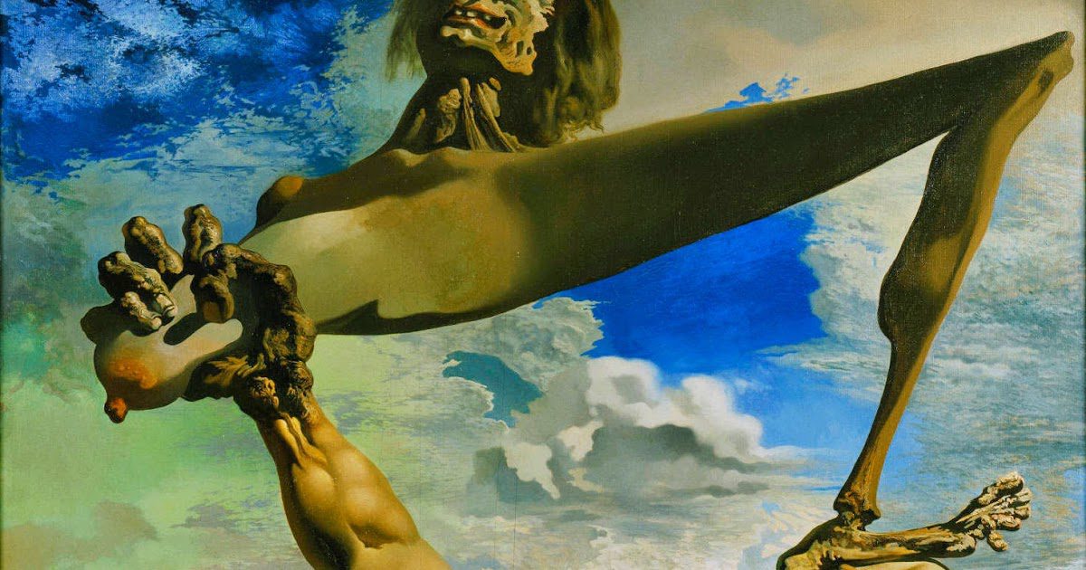 تحلیل روانشناختی سازه نرم با لوبیای پخته (Soft Construction with Boiled Beans) اثر سالوادور دالی: پیشبینی جنگ داخلی Soft Construction with Boiled Beans, 1936 by Salvador Dali