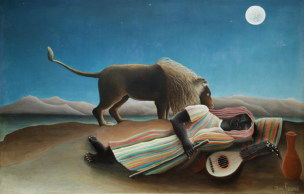 تحلیل روانشناختی کولی خفته (The Sleeping Gypsy) اثر هانری روسو: تعلیق میان واقعیت و خیال Henri Rousseau: A Journey Through His Life and Art