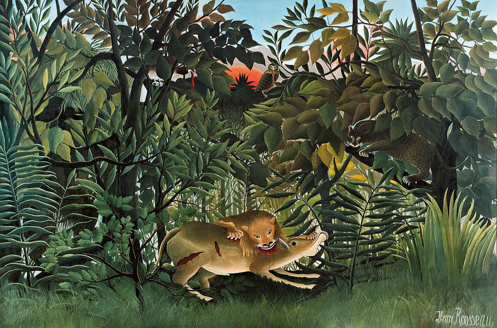 تحلیل روانشناختی کولی خفته (The Sleeping Gypsy) اثر هانری روسو: تعلیق میان واقعیت و خیال Henri Rousseau | Guggenheim Museum Bilbao