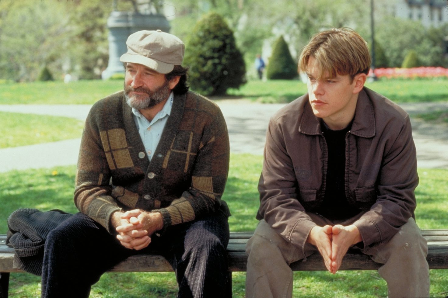 تحلیل روانشناختی ویل هانتینگ خوب (Good Will Hunting) Robin Williams and Matt Damon in Good Will Hunting (1997)