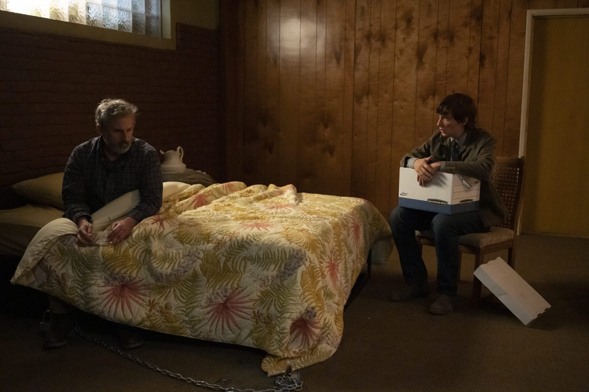 تحلیل روانشناختی بیمار (The Patient) Steve Carell and Domhnall Gleeson in The Patient (2022)