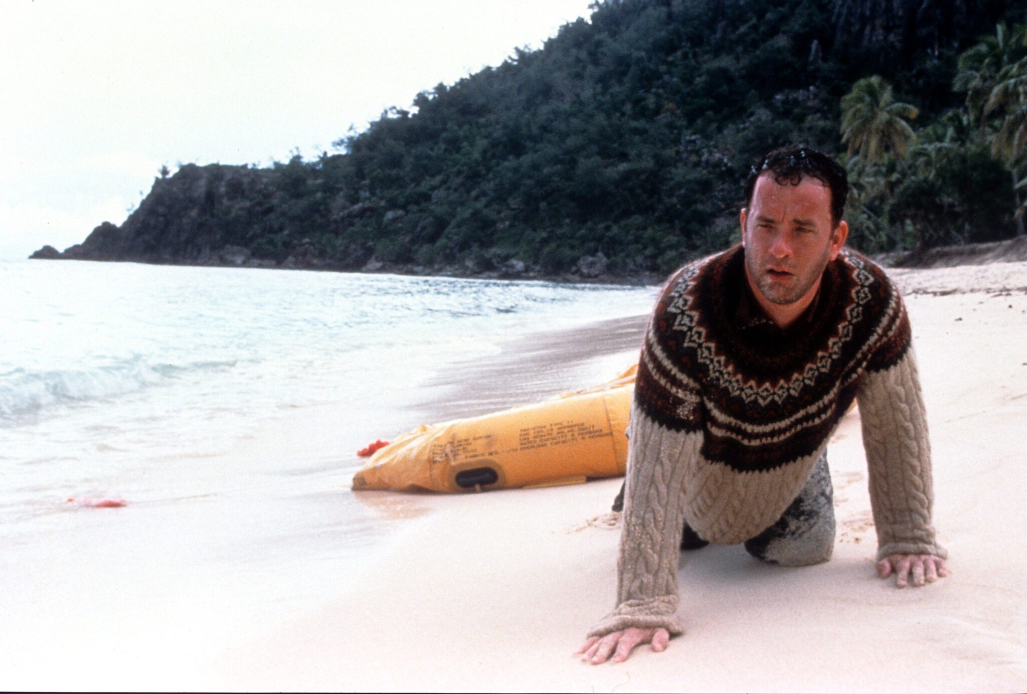 تحلیل روانشناختی فیلم دورافتاده (Cast Away) Tom Hanks in Cast Away (2000)