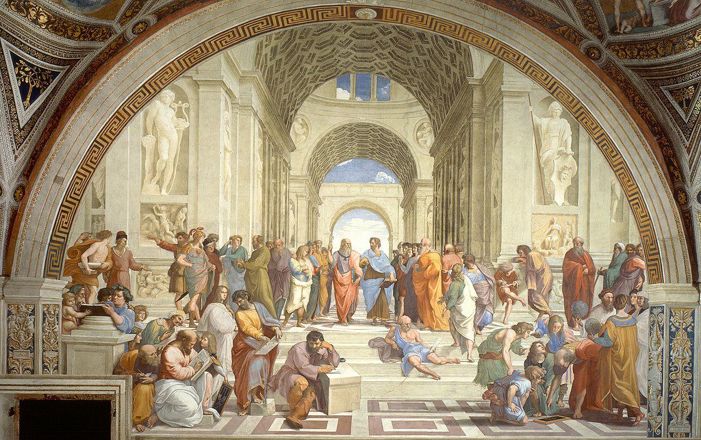 تحلیل روانشناختی مدرسه آتن (The School of Athens) اثر رافائل: جستجوی خرد و دانش Understanding Raphael's School of Athens - Artsper Magazine