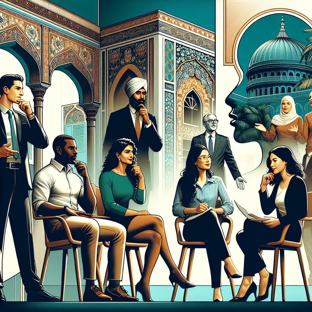 نقش جذابیت در کلاهبرداری و اعتمادسازی تصویری از محیطی کلاسیک و معاصر با افرادی در حال بحث و تصمیمگیری