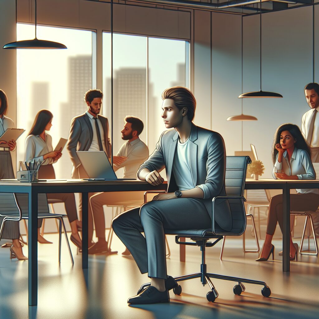 نقش حمایت اجتماعی در کاهش خودبیگانگی حرفهای تصویری از فردی در محیط کار که احساس بیگانگی و جدایی از فعالیتها و همکارانش میکند