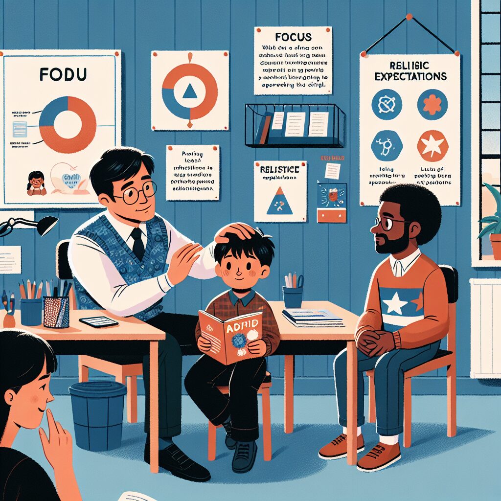 راهکارهای افزایش تمرکز برای کودکان مبتلا به اختلال نقص توجه و بیشفعالی (ADHD) نقش والدین و معلمان در حمایت از کودکان