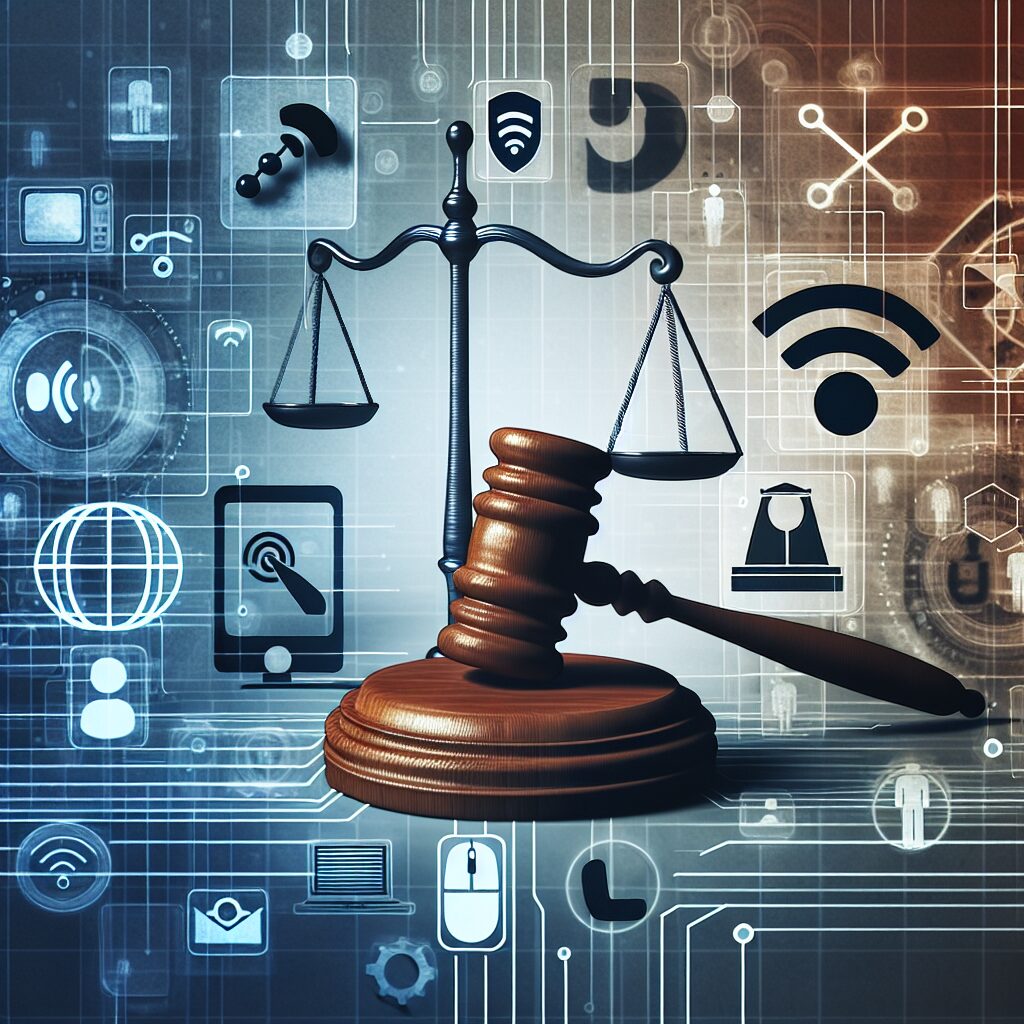 مقابله با اطلاعات نادرست: راهکارها و چالشها تصویری نمادین از قوانین که جلوی انتشار اطلاعات نادرست را می گیرند