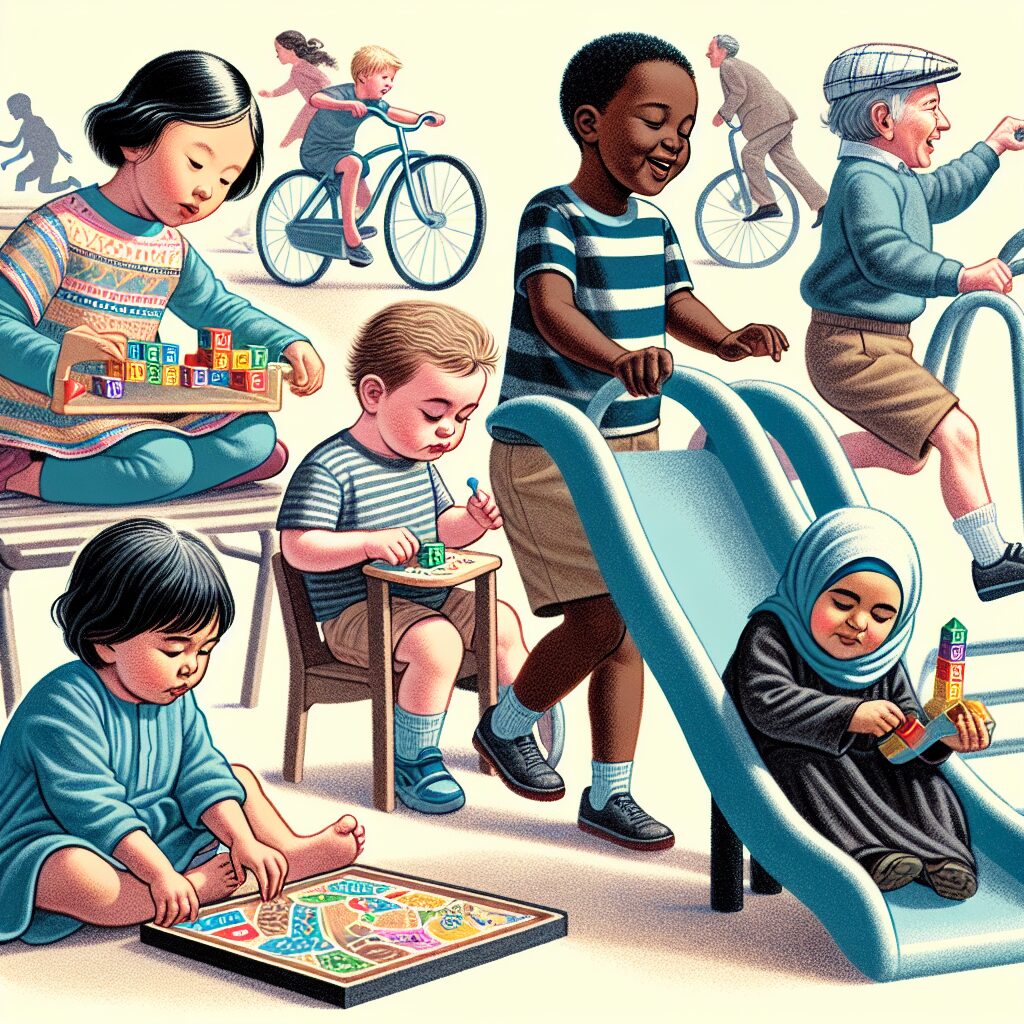 اهمیت و روشهای مؤثر مرزگذاری تربیتی تصویری از گروهی از کودکان در حال بازی و تعامل با یکدیگر