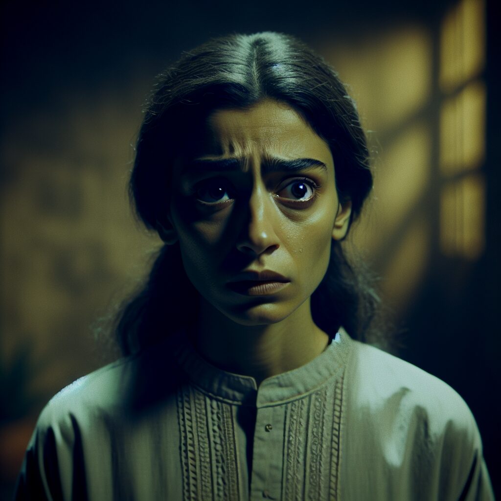 راهنمای جامع ترس از رها شدن: علل، علائم و راهکارها تصویری از یک فرد نگران با شانههایی خمیده و چشمهایی سرشار از ترس، در حالی که به دوردستها خیره شده است.