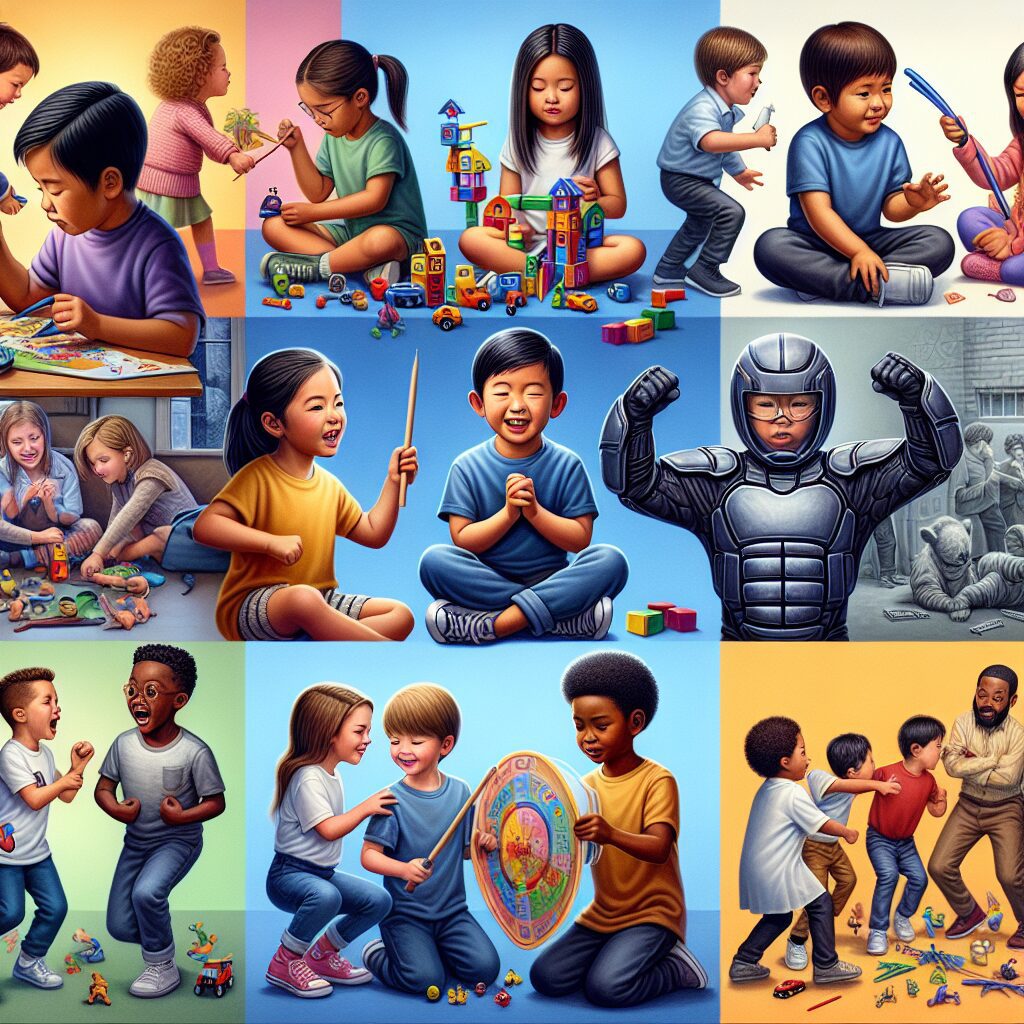 نقش والدین و مربیان در کاهش دروغ در کودکان کودکان در حال بازی با اسباببازیهای خیالی، محافظت از یکدیگر و انجام فعالیتهای سودجویانه