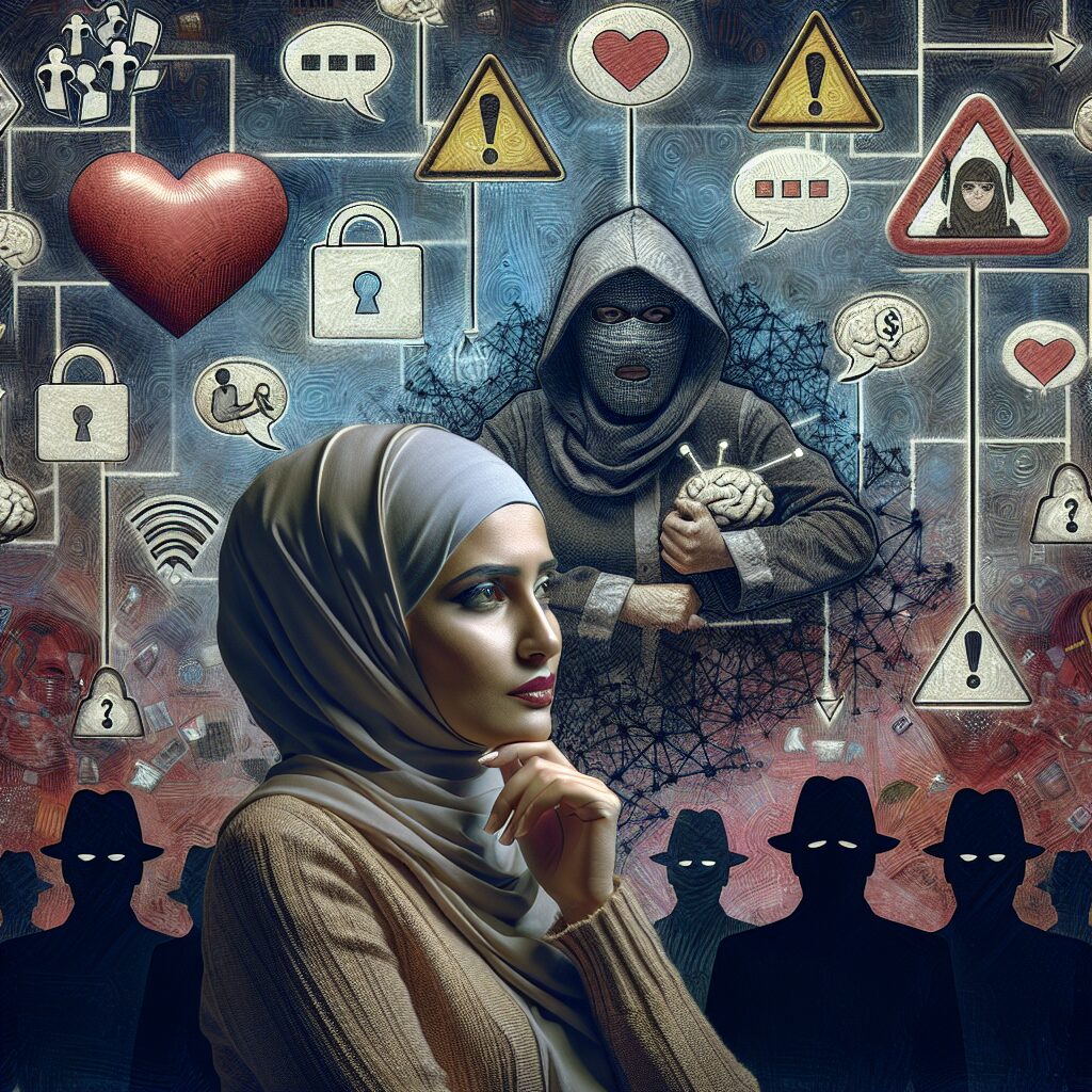 نقش همذاتپنداری در جلب اعتماد و سوءاستفاده نمایش تصویری استفاده کلاهبرداران از همذاتپنداری برای فریب قربانیان