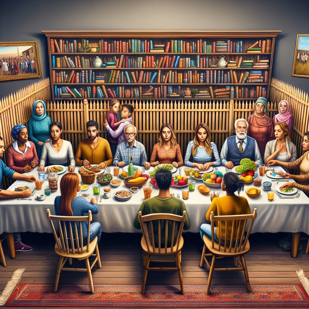 اهمیت و چالشهای مرزگذاری در روابط عاطفی و خانوادگی تصویری از مرزهای نمادین در روابط عاطفی و خانوادگی