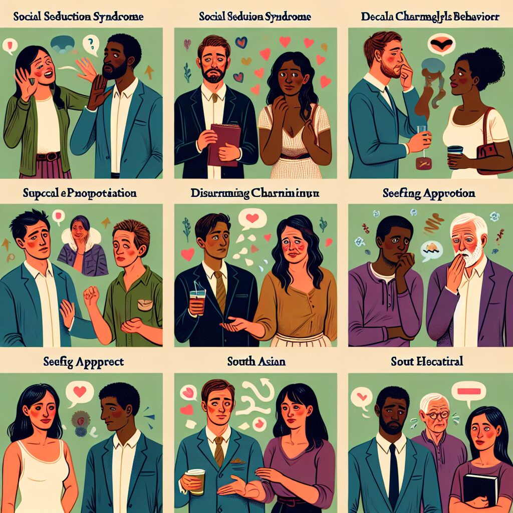 نقش جامعه و فرهنگ در سندروم فریبندگی اجتماعی افرادی که در یک محیط اجتماعی با نشانههای روانی و عاطفی مرتبط با سندروم فریبندگی اجتماعی روبرو هستند.