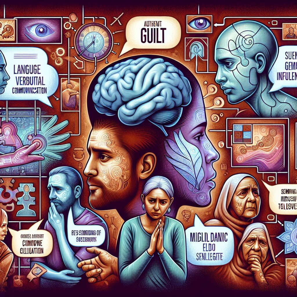 اخلاقیات و معضلات اخلاقی القای گناه تصویری از روشهای مختلف برای القای احساس گناه از طریق زبان، تصاویر و رسانهها و تاثیر فرهنگ و جامعه.