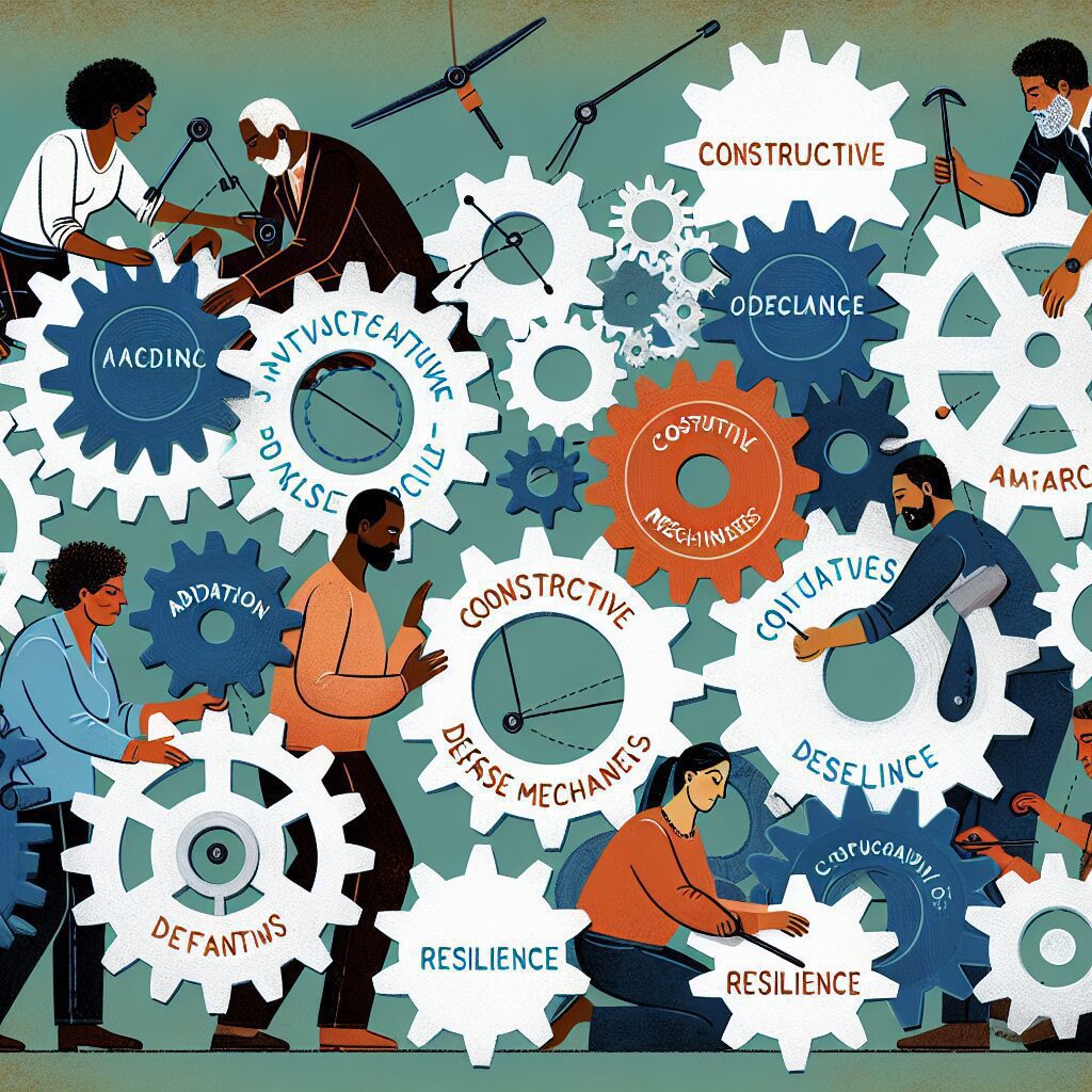 نقش مکانیسمهای دفاعی در سلامت روان و زندگی روزمره تصویر ابزارهایی برای تقویت و مدیریت مکانیزمهای دفاعی