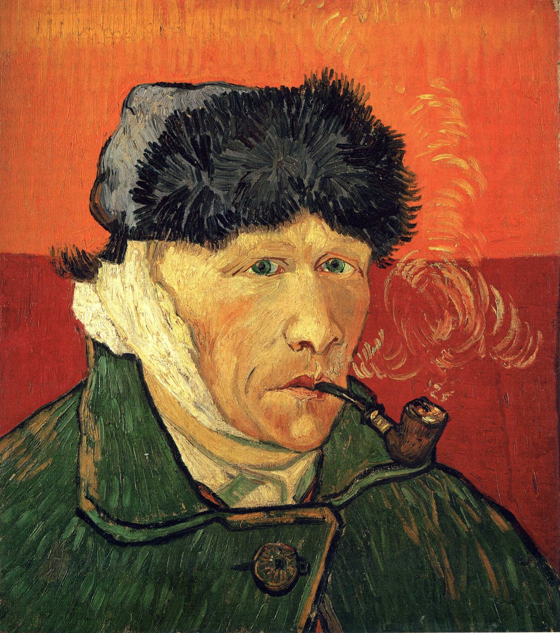 تحلیل روانشناختی خودنگاره با گوش باندپیچی شده (Self-Portrait with Bandaged Ear) اثر وینسنت ون گوگ: مواجهه با بحران درونی تحلیل روانشناختی خودنگاره با گوش باندپیچی شده (Self-Portrait with Bandaged Ear) اثر وینسنت ون گوگ: مواجهه با بحران درونی