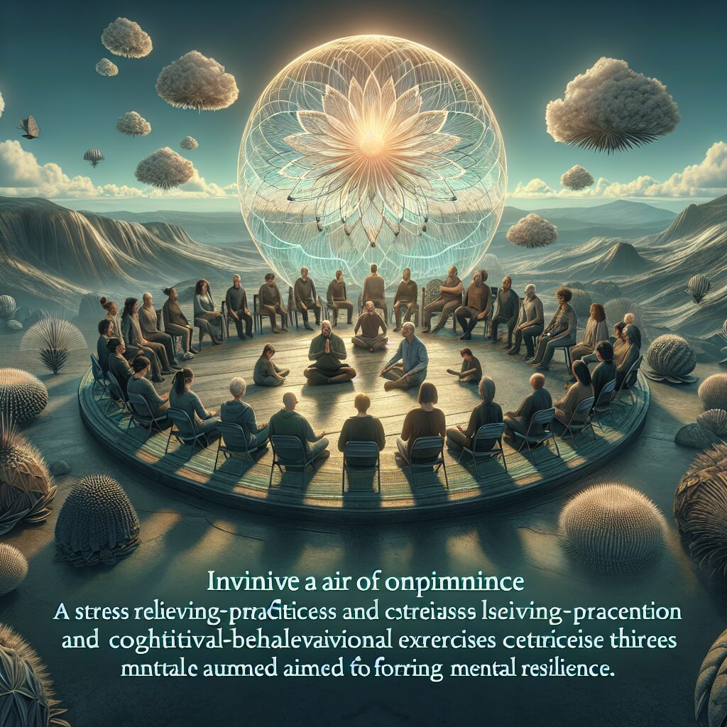 تجربیات و داستانهای واقعی از مقاومت روانی در جنگ تصویری از انسانها که با حمایت خانوادگی و اجتماعی و تکنیکهای مدیریت استرس به مقاومت روانی دست یافتهاند