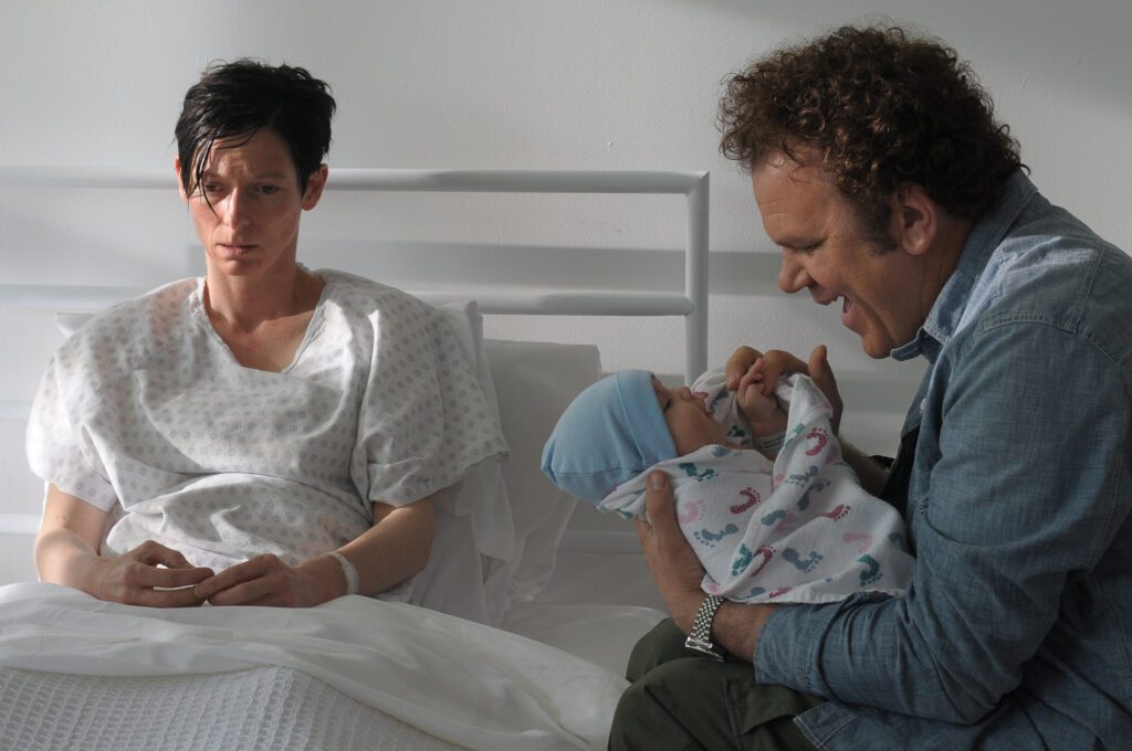 John C. Reilly and Tilda Swinton in We Need to Talk About Kevin (2011)