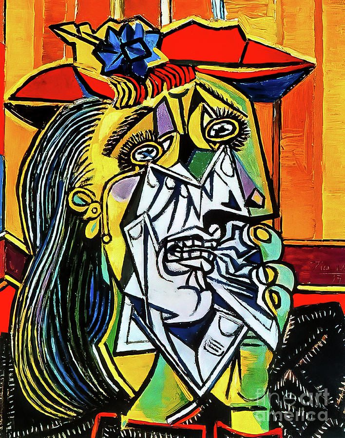 Weeping Woman by Pablo Picasso 1937 by Pablo Picasso