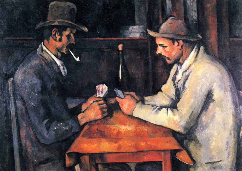 Art Auction Audacity-- Cézanne's The Card Players — ArtCurious