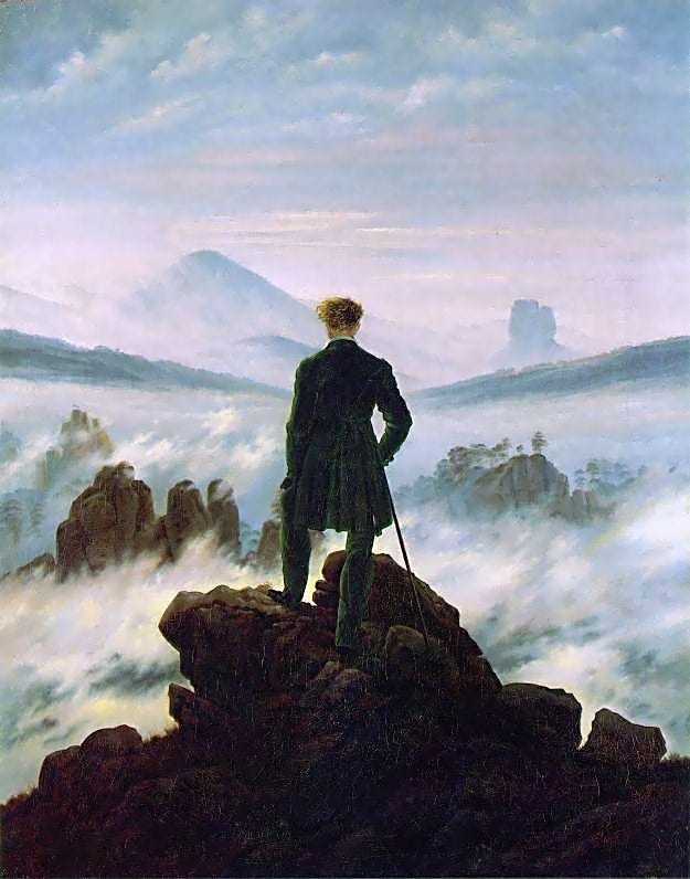 Art Critique: Wanderer Above the Sea of Fog | by Matty S. | Medium