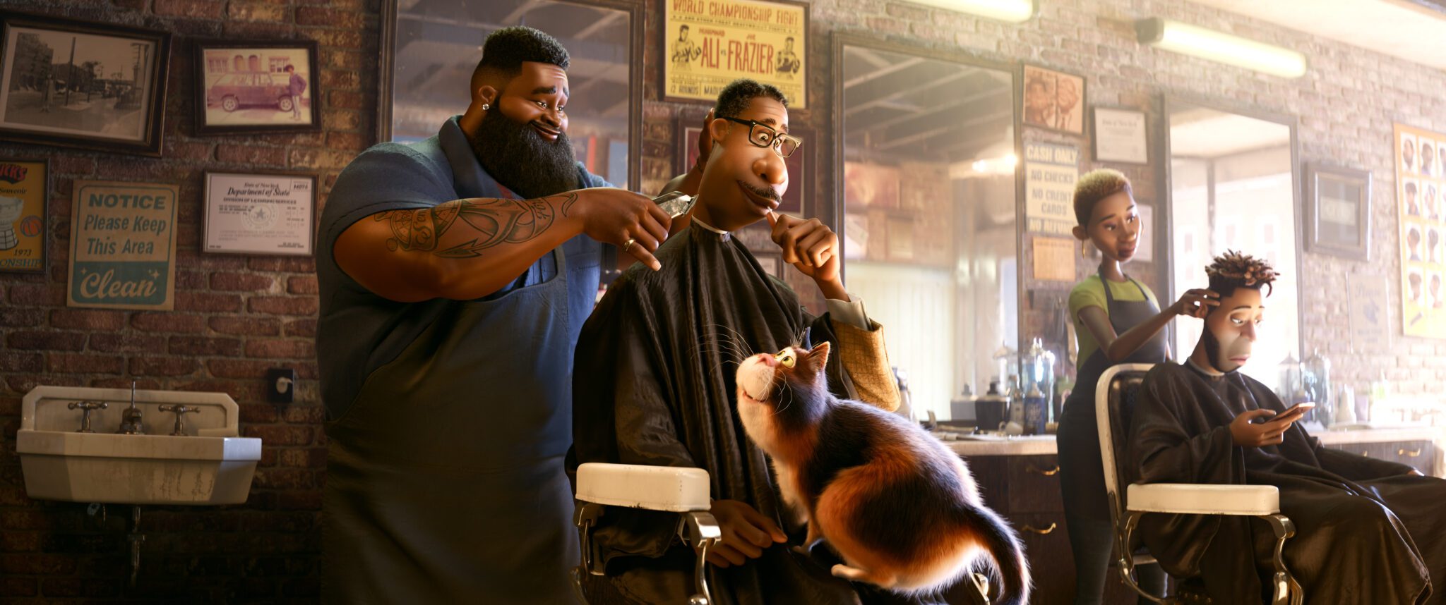 Jamie Foxx, Tina Fey, Donnell Rawlings, and Daveed Diggs in Soul (2020)