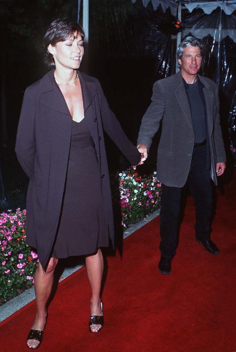 Richard Gere and Carey Lowell at an event for Primal Fear (1996)