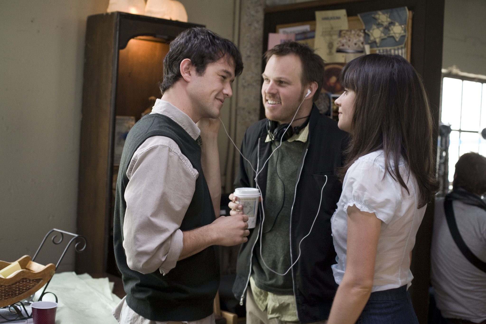 Zooey Deschanel, Joseph Gordon-Levitt, and Marc Webb in 500 Days of Summer (2009)