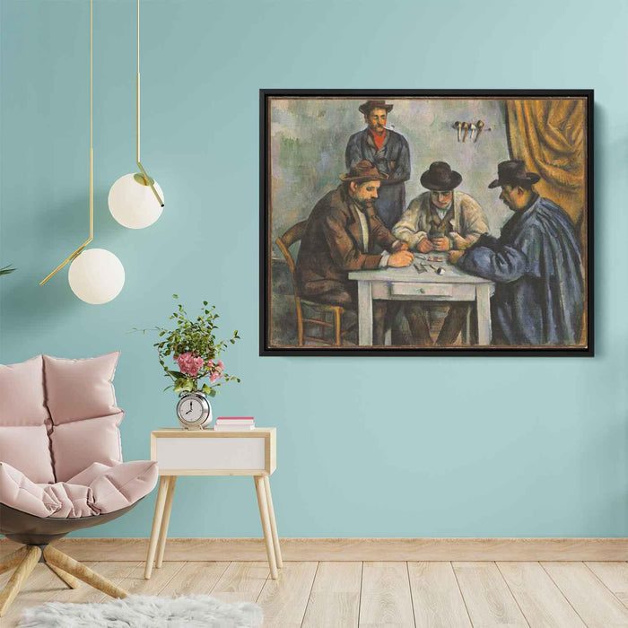 The Card Players (1892) by Paul Cezanne - Canvas Artwork — Kanvah
