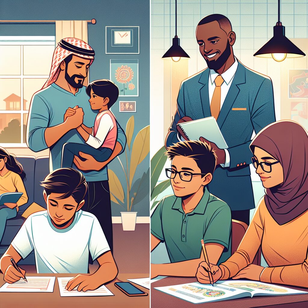 نقش والدین و معلمان در کاهش اضطراب امتحانات