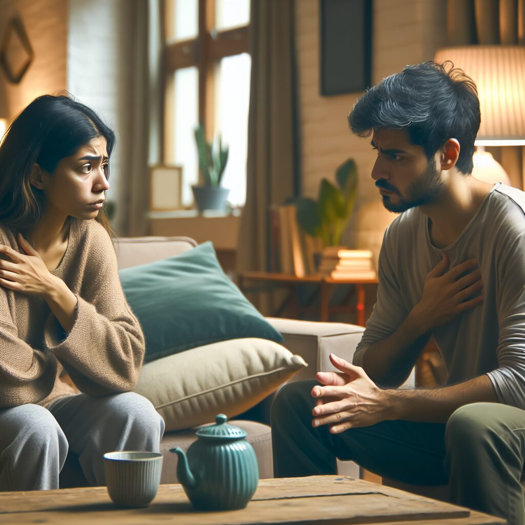 تاثیر هیجانات پرتنش بر روابط زوجین