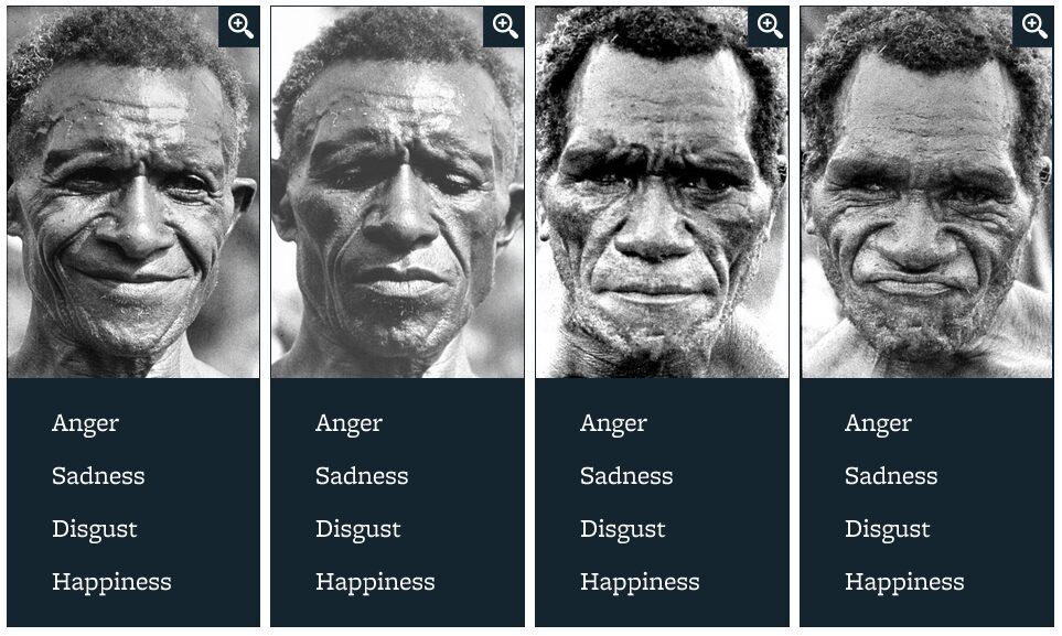 Ekman’s Universal Facial Expressions Study