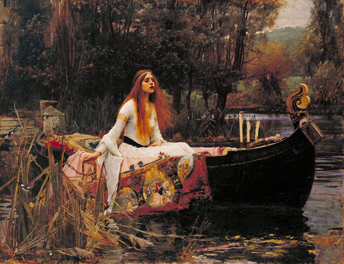 تحلیل روانشناختی بانوی شالوت (The Lady of Shalott) اثر جان ویلیام واترهاوس: انعکاس عشق ناکام