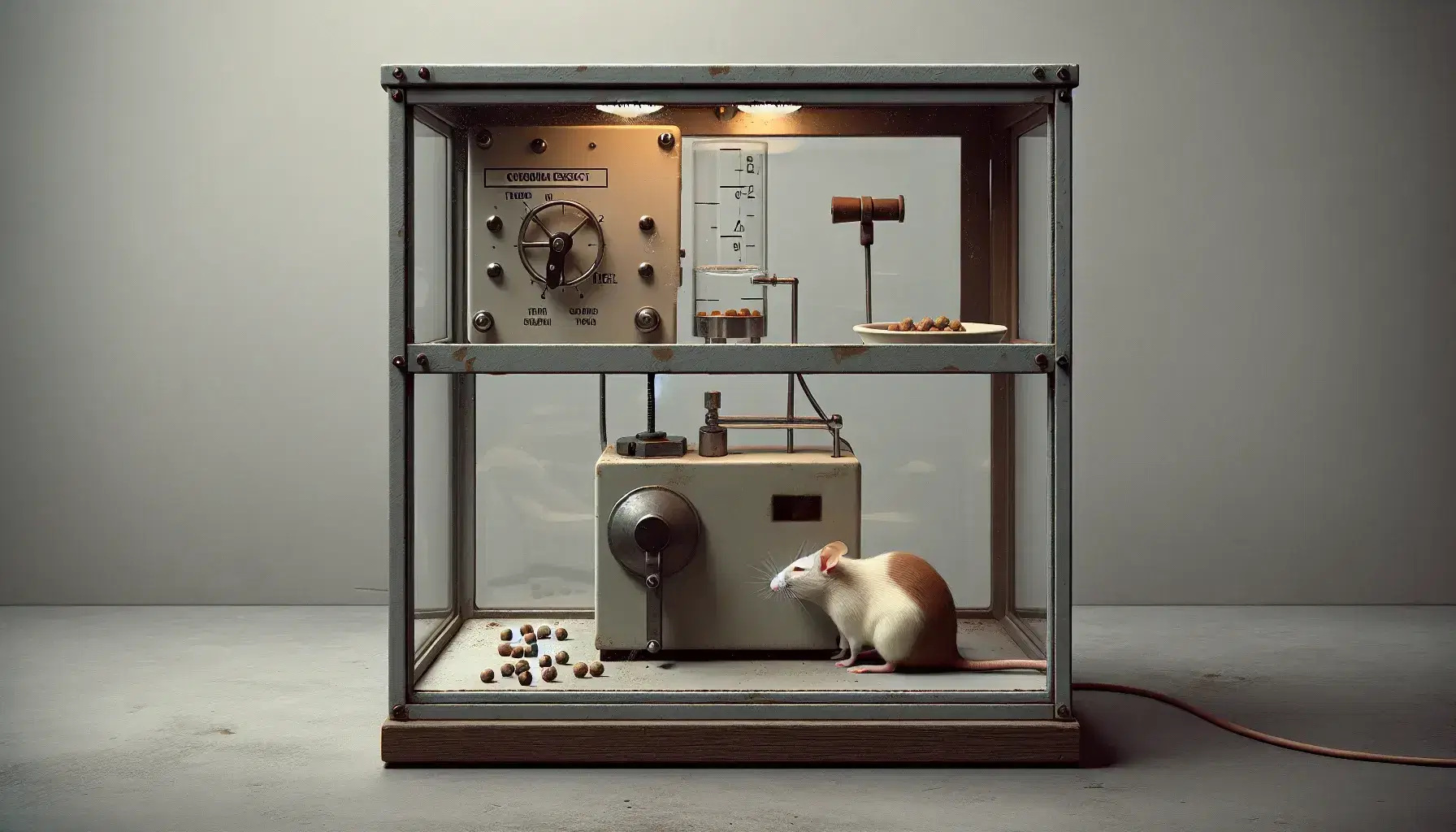 آزمایش روانشناختی محفظه شرطی‌سازی فعال اسکینر (Skinner's Operant Conditioning Chamber ): شکل‌دهی رفتار از طریق تقویت و تنبیه