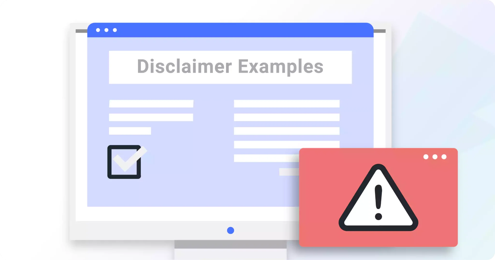 تحلیل روانشناختی قهرمان (A Hero) Disclaimer Examples