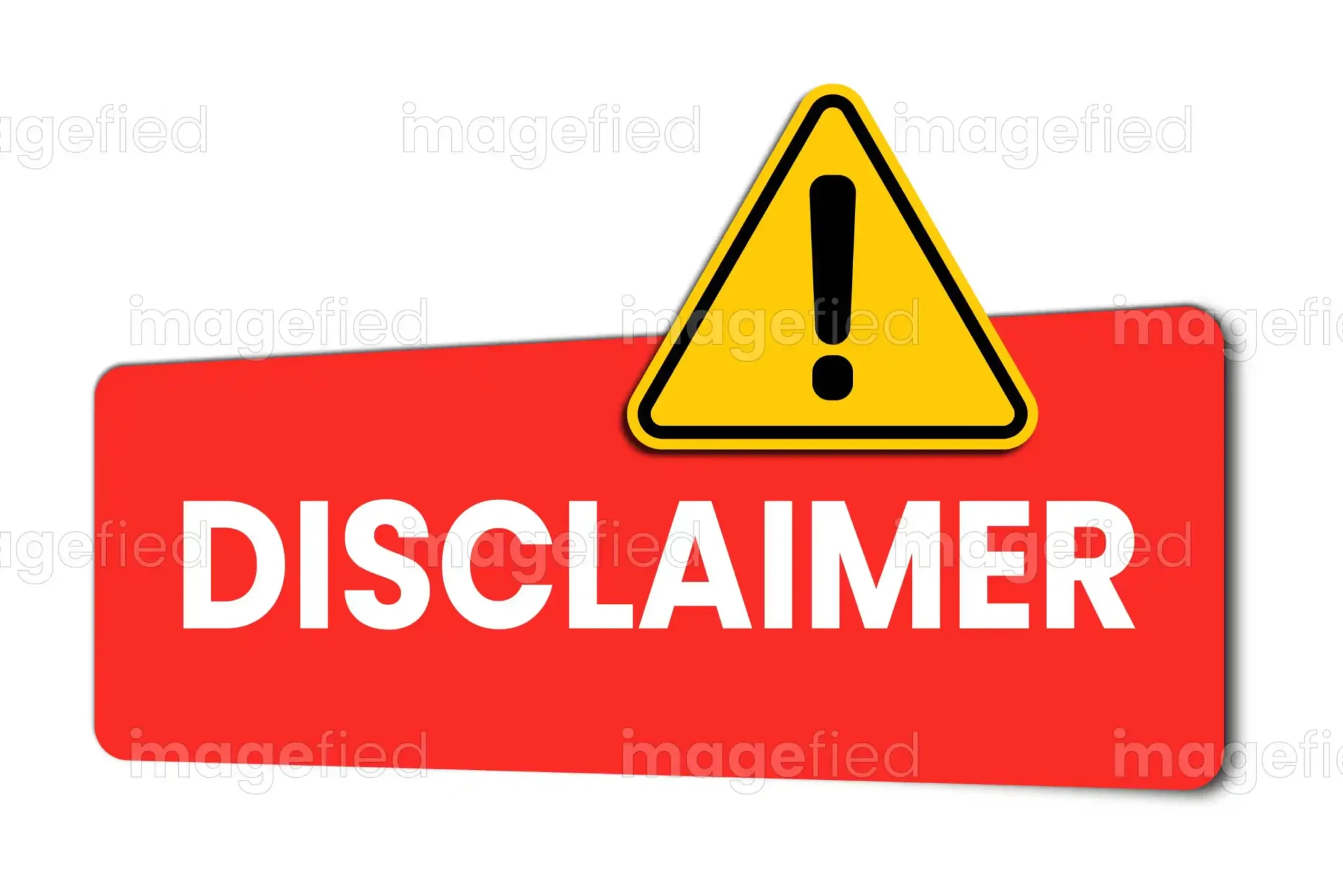 تحلیل روانشناختی قهرمان (A Hero) Disclaimer Sign, Sticker, Icon, Vector Illustration - Imagefied