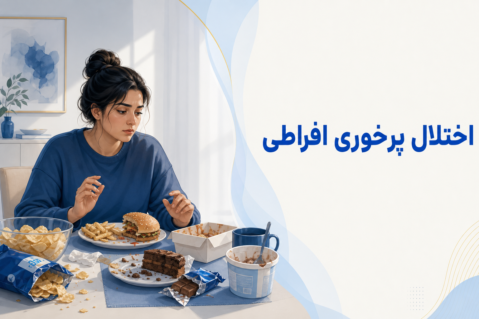 تصویر آموزشی درباره برای معرفی علائم، تشخیص و درمان این اختلال.