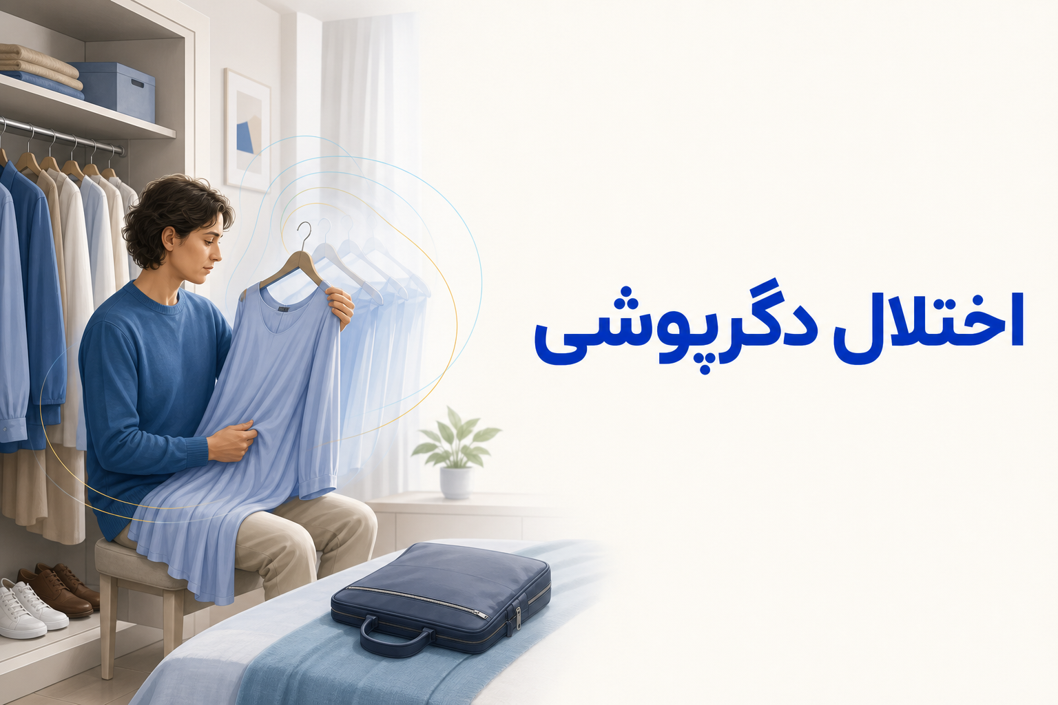 تصویر آموزشی درباره برای معرفی علائم، تشخیص و درمان این اختلال.
