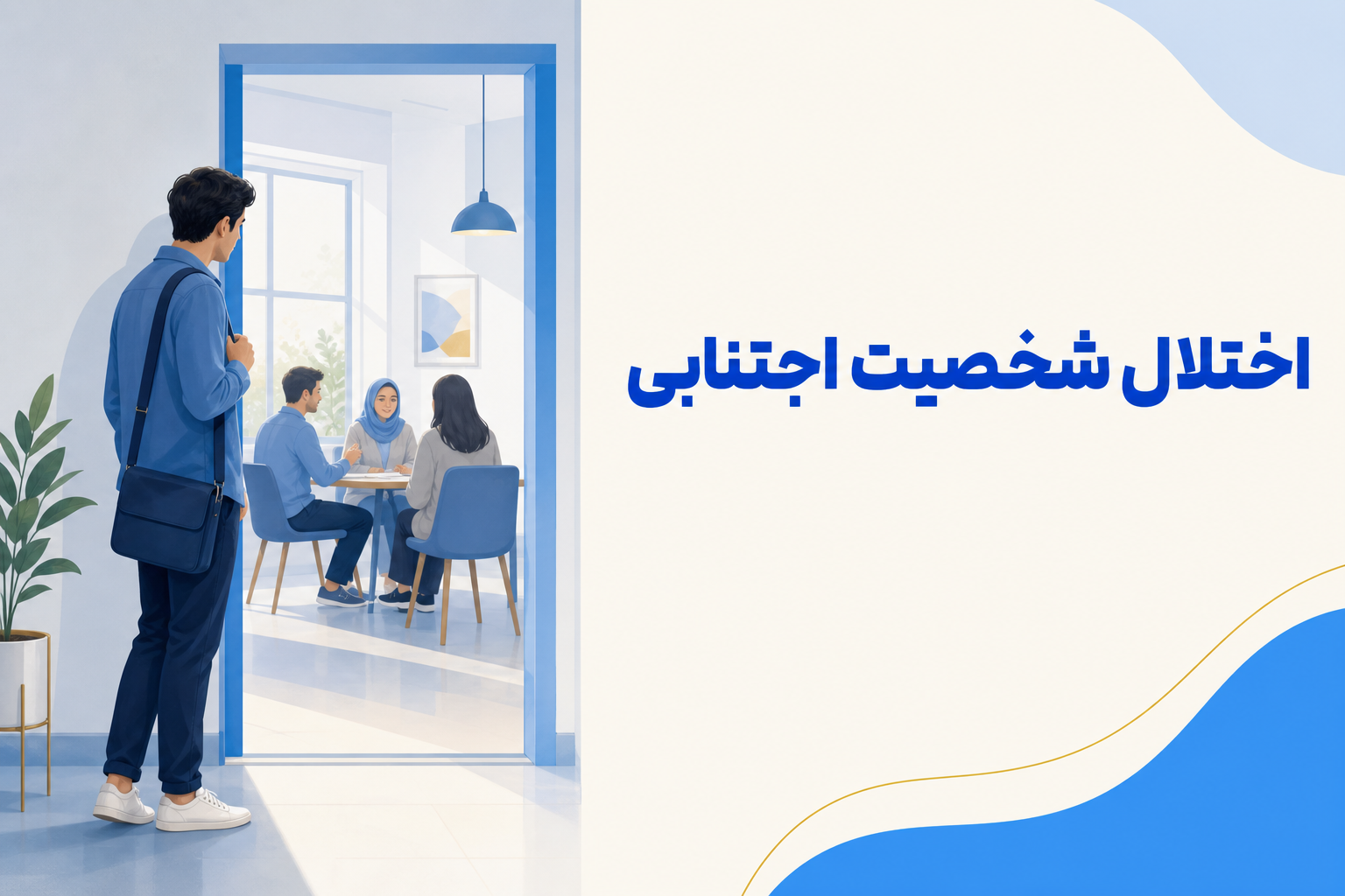 تصویر آموزشی درباره برای معرفی علائم، تشخیص و درمان این اختلال.