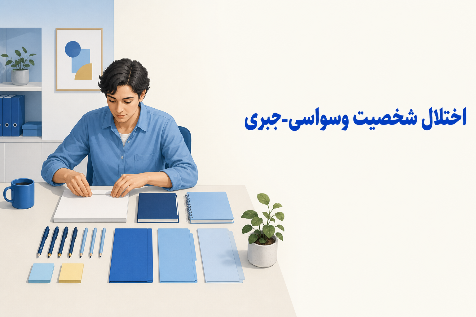 تصویر آموزشی درباره برای معرفی علائم، تشخیص و درمان این اختلال.