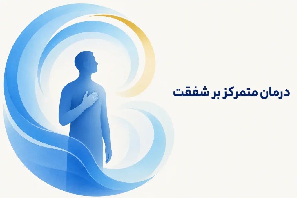 تصویر مفهومی درباره محور اصلی درمان متمرکز بر شفقت