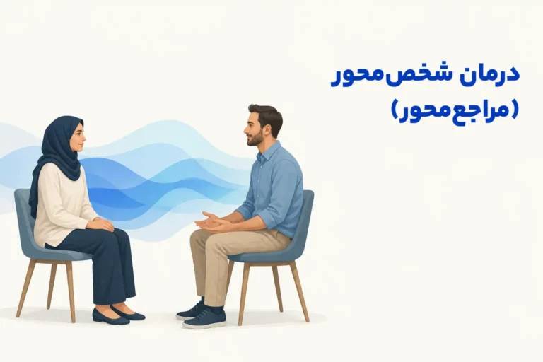 تصویر مفهومی درباره محور اصلی درمان شخص‌محور (مراجع‌محور)