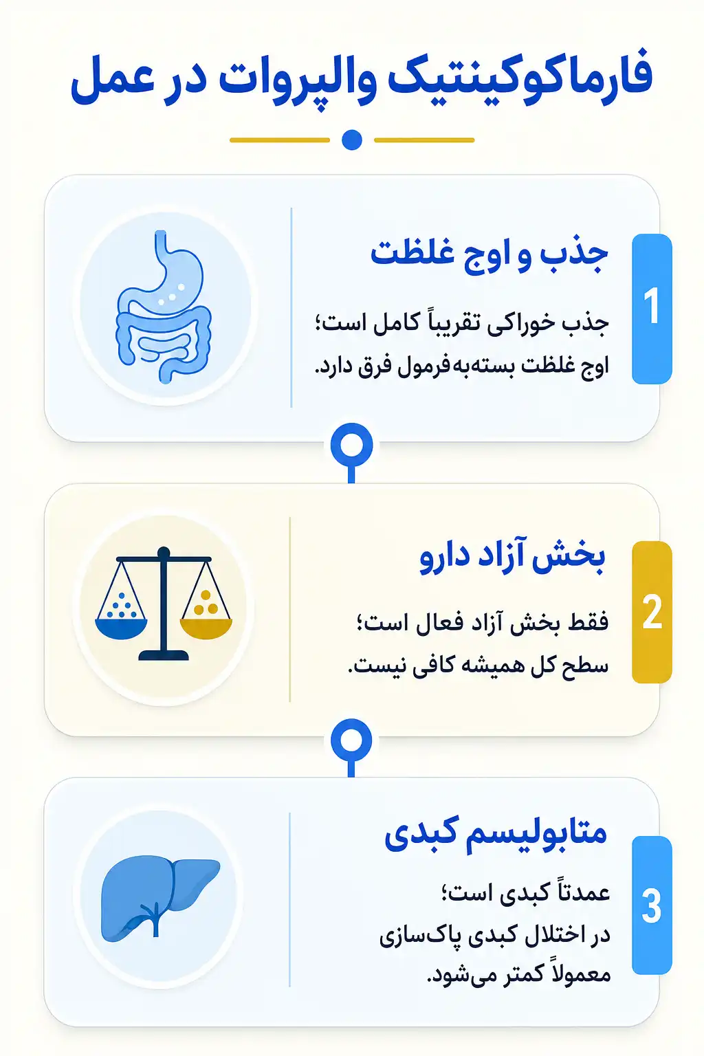 اینفوگرافیک فارماکوکینتیک و مسیر والپروات در بدن