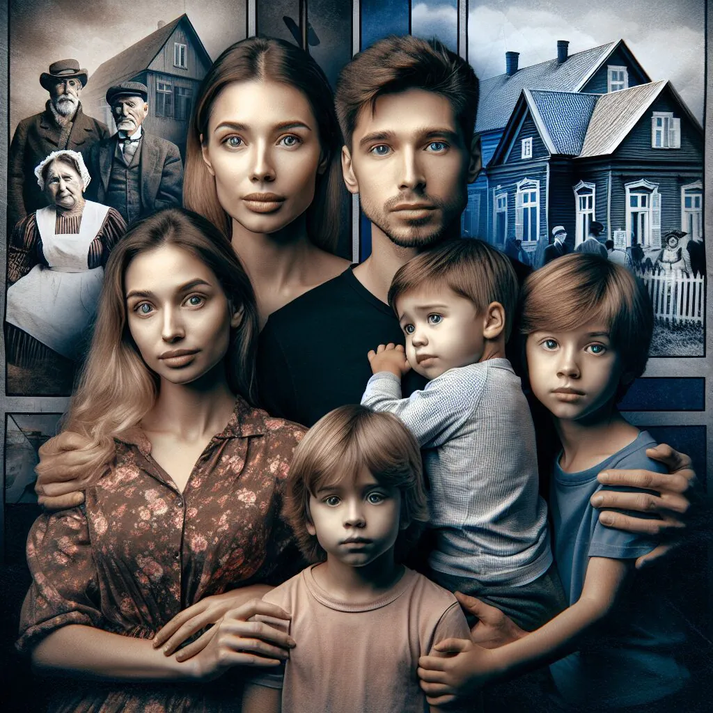 ترومای بین نسلی (Intergenerational trauma) در مهاجران تصویری از یک خانواده مهاجر که به گذشته و آینده خود فکر میکنند