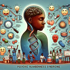 نمای کلی جامع از سندروم بیحسی روانی با عناوین اصلی و فرعی